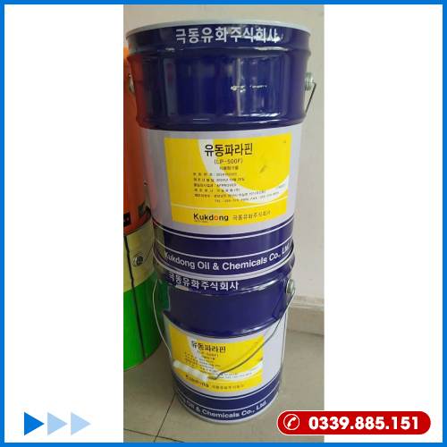 Kukdong LP‑500F-  dầu khoáng tinh chế (White Mineral Oil / Liquid Paraffin),